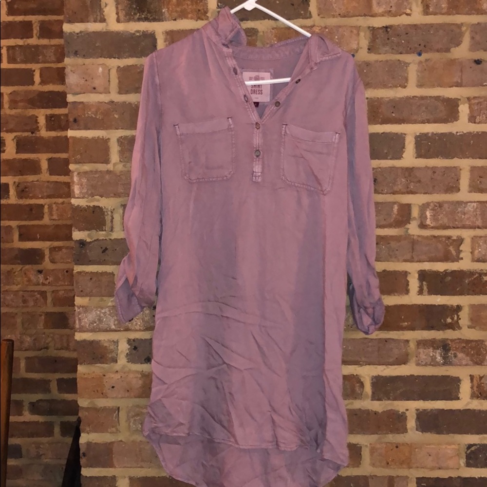 Relaxed Shirt Dress